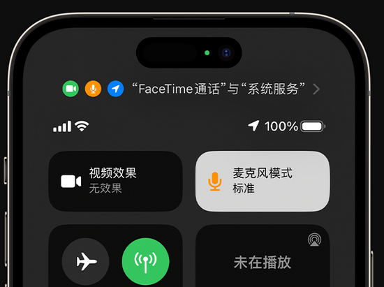 澄城苹果授权维修网点分享iPhone在通话时让你的声音更清晰 