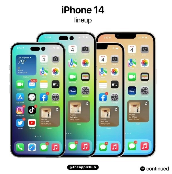 澄城苹果14维修分享iPhone 14全家福 