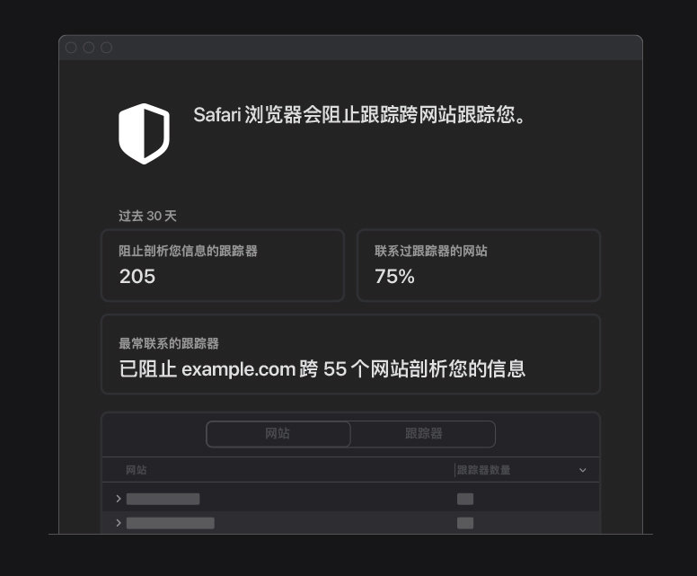 澄城苹果手机维修分享如何在 Safari 浏览器中查看和打开隐私报告 